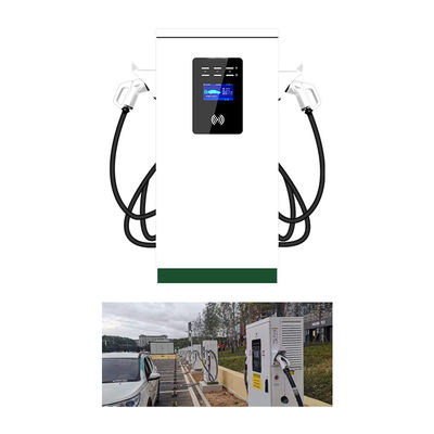 22kw Dual USB Car EV Charger Fast Charging Putih ODM