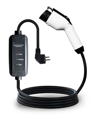 220V Type1 Pengisi daya EV Mennekes Stasiun pengisian listrik 16A 32A
