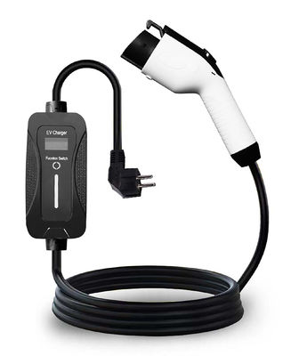 220V Type1 Pengisi daya EV Mennekes Stasiun pengisian listrik 16A 32A