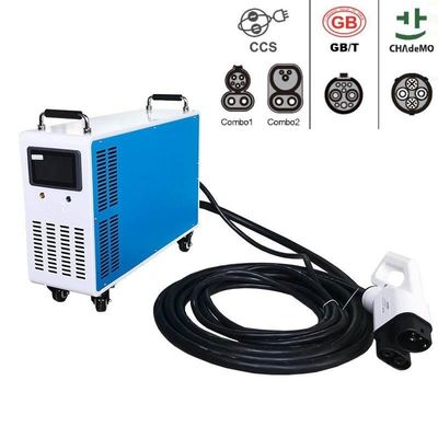 22KW EVSE EV Charger GBT CCS Level 3 DC Fast Charger Untuk Volkswagen ID4 ID6 TESLA