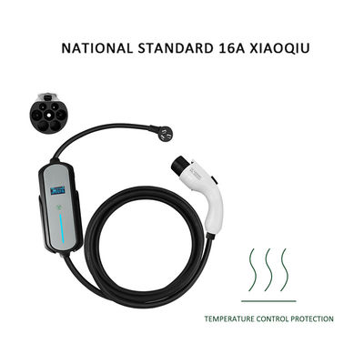 11Lb nirkabel Tingkat 1 EVSE Charger 16 Amp dinding dipasang