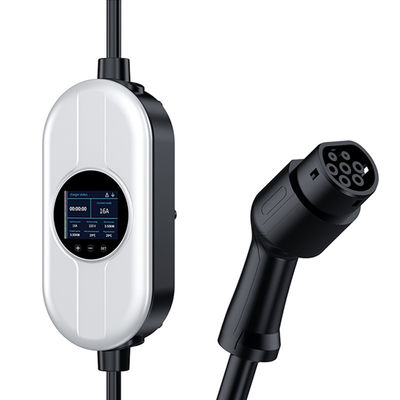 Stasiun pengisian daya EVSE 16A 40 Amp untuk mobil EV Tipe 1 Kabel 5M