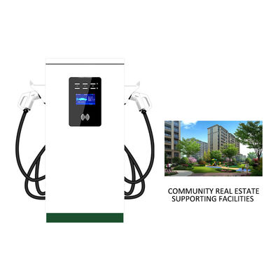 Mobil Kendaraan EV DC Charging Station EVSE port 19.2kw ODM