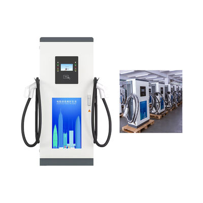 Pengisi daya EV berkecepatan tinggi Pengisi daya EV OCPP 60KW Untuk kendaraan listrik