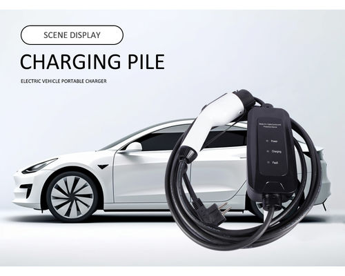 Home DC EV Charging Stations Tumpukan 3.5KW 7KW Custom