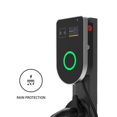 7kw Wall Mounted EV Charger Untuk Rumah 220V-380V Customization