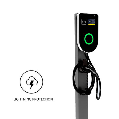 OEM Kendaraan Listrik 7kw EV Charger Tipe 2 Untuk Pengisian Umum