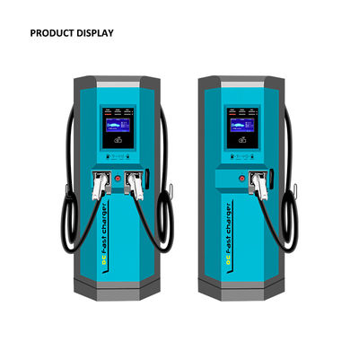 Stasiun pengisian yang dipasang di lantai dengan EVSE EV Charger - Frekuensi masukan 50Hz/60Hz